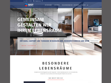 SISTBAU Corporate Website
